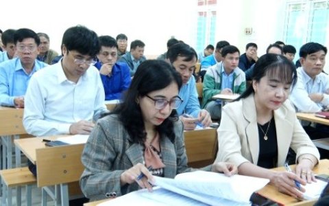 Huyện ủy Thọ Xuân tập huấn công tác Đại hội Đảng bộ, chi bộ cơ sở nhiệm kỳ 2025-2030