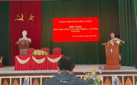 Tổng kết công tác Quôc phòng - An ninh năm 2024 triển khai nhiệm vụ năm 2025