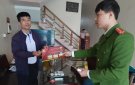 Công an xã Bắc Lương tuyên truyền phòng ngừa, đấu tranh với các hành vi vi phạm về vũ khí, vật liệu nổ, công cụ hỗ trợ, pháo và đồ chơi nguy hiểm trên địa bàn xã Bắc Lương