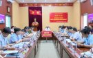 BAN PHÁP CHẾ HĐND HUYỆN THỌ XUÂN: PHIÊN HỌP THẨM TRA CÁC BÁO CÁO CỦA UBND HUYỆN VÀ CÁC NGÀNH, TRÌNH KỲ HỌP THỨ 14, HĐND HUYỆN KHOÁ XX, NHIỆM KỲ 2021-2026