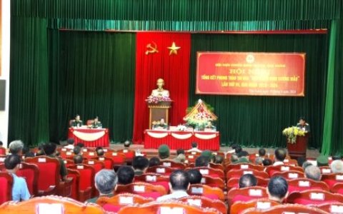 HỘI CCB HUYỆN THỌ XUÂN: HỘI NGHỊ TỔNG KẾT PHONG TRÀO THI ĐUA " CỰU CHIẾN BINH GƯƠNG MẪU" LẦN THỨ VII, GIAI ĐOẠN 2019-2024